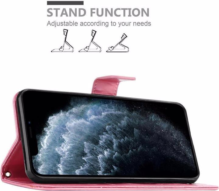 Actual product image Cadorabo Flower Book Cover (Apple iPhone 11)