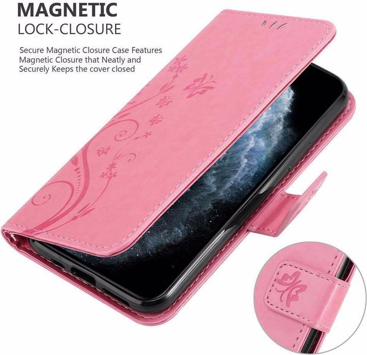 Actual product image Cadorabo Flower Book Cover (Apple iPhone 11)