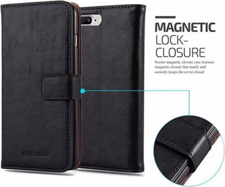 Produktbild Cadorabo Book Luxury Cover (Apple iPhone 8 Plus, Apple iPhone 7s Plus, Apple iPhone 7 Plus)