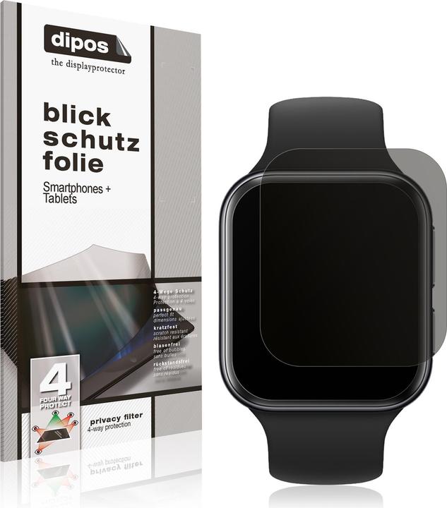 Actual product image Dipos Screen Protector 4-Way Privacy (1 Piece, Oppo Watch 3)