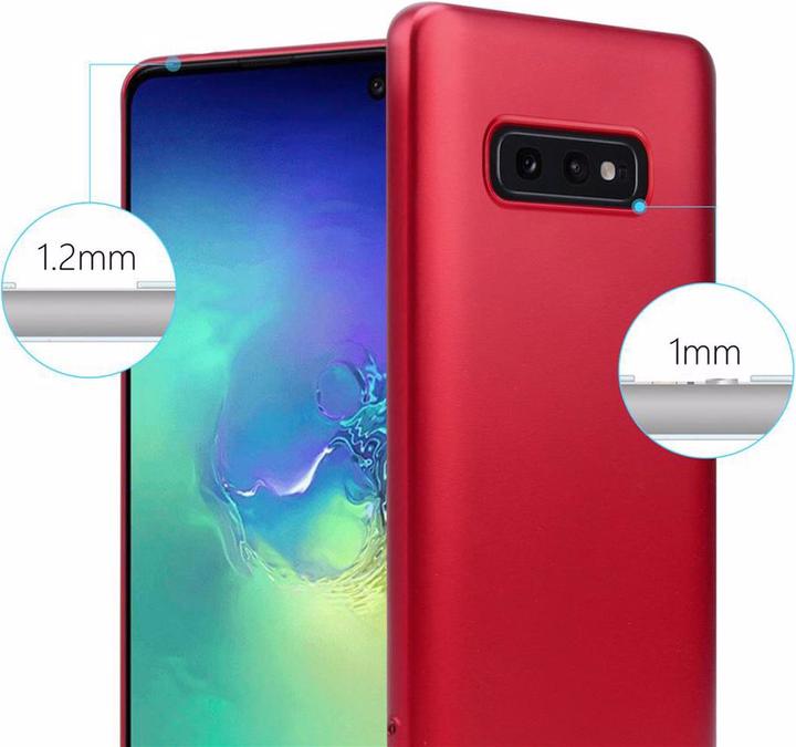 Actual product image Cadorabo TPU Matt Metallic Cover (Samsung Galaxy S10e)