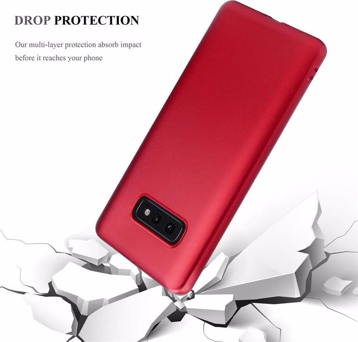 Actual product image Cadorabo TPU Matt Metallic Cover (Samsung Galaxy S10e)