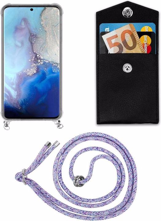 Produktbild Cadorabo TPU Handy Kette SILBER Cover