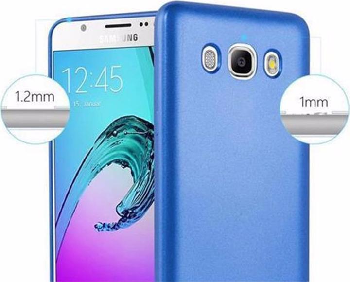 Productafbeelding Cadorabo TPU matte metalen hoes (Samsung Galaxy J7 2016)