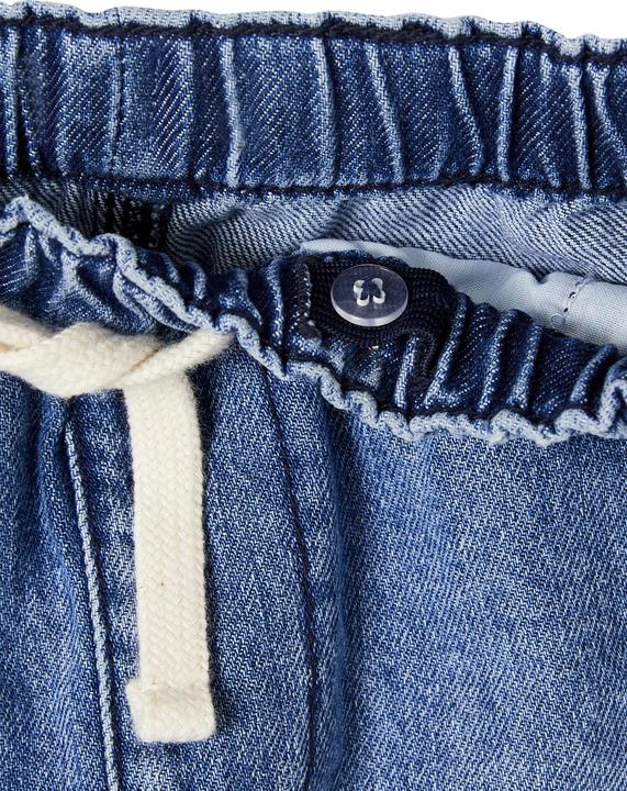 Produktbild Vertbaudet Jungen Jeans-Shorts mit Schlupfbund Oeko-Tex (140)