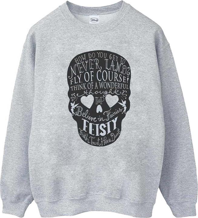 Disney Tinker Bell Skull Sweatshirt Jungen