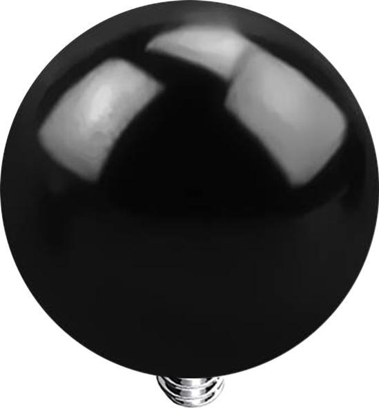Produktbild Star Piercing Dermal Anchor Kugel schwarz (ohne Messing, Titan G23)