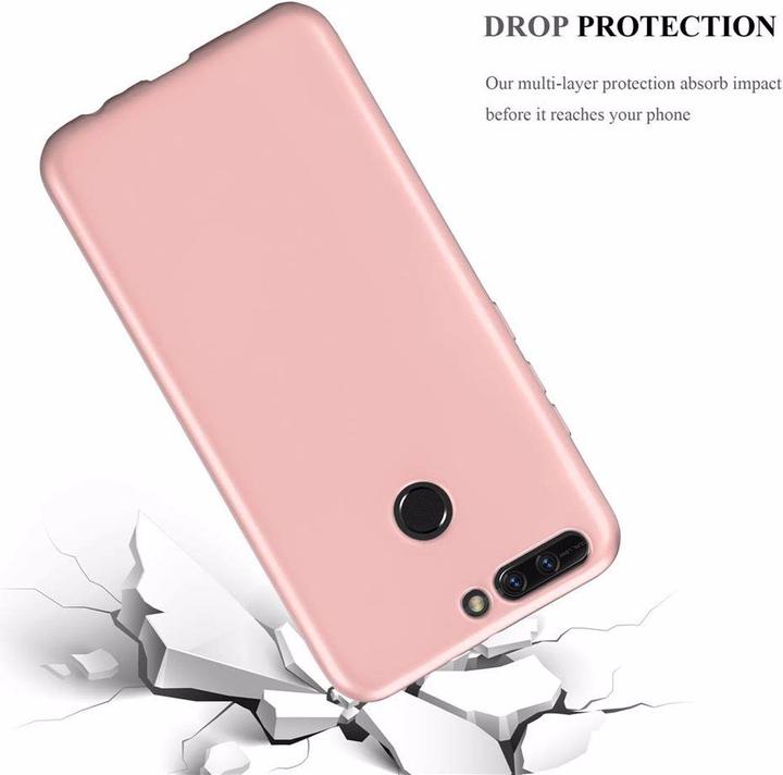 Actual product image Cadorabo TPU Matt Metallic Cover (Honor 8 Pro)