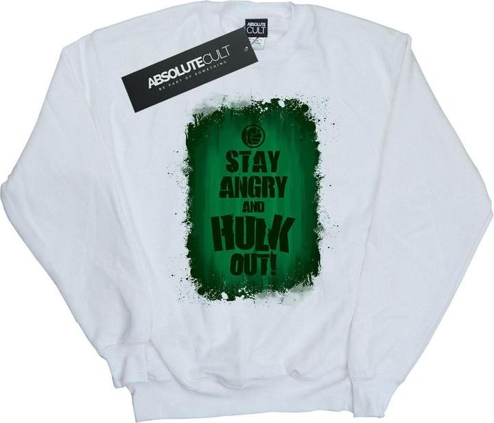 Immagine prodotto Hulk Stay Angry Felpa Uomo (M)