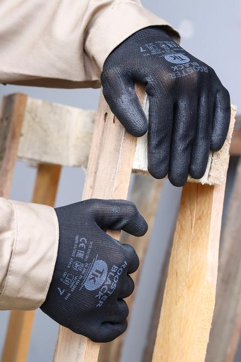 Actual product image Bhp Gloves TK ROOSTER, size 9, black (9)