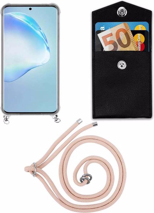 Produktbild Cadorabo TPU Handy Kette SILBER Cover