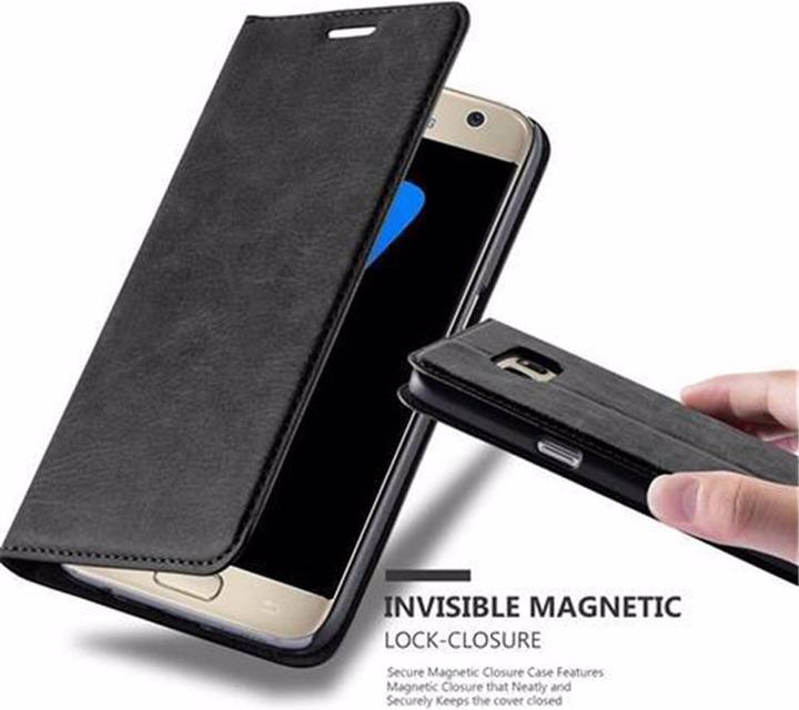 Actual product image Cadorabo Book Invisible Magnet Cover (Samsung Galaxy S7)