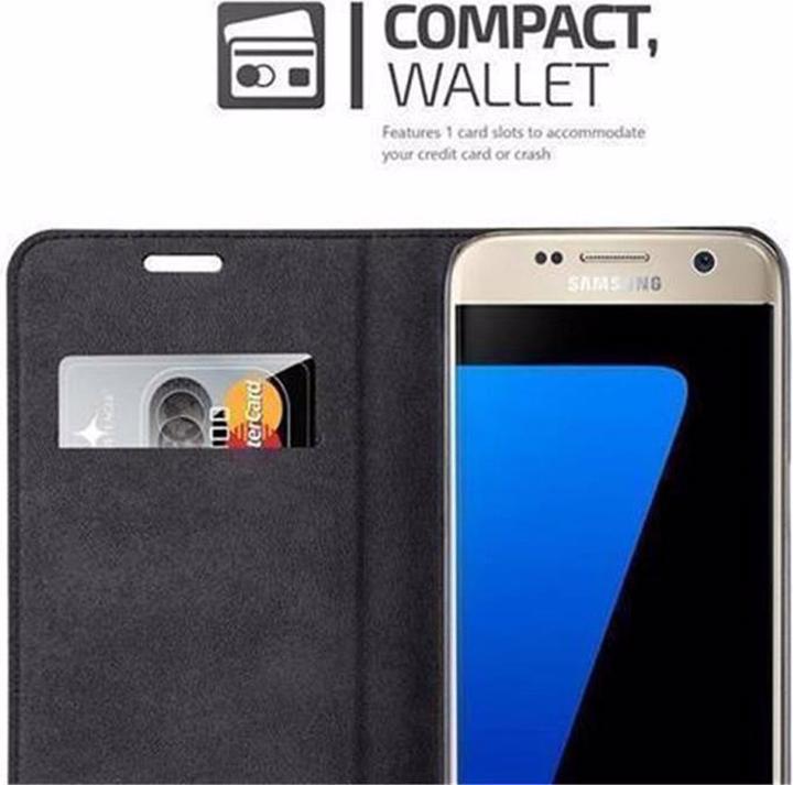 Actual product image Cadorabo Book Invisible Magnet Cover (Samsung Galaxy S7)