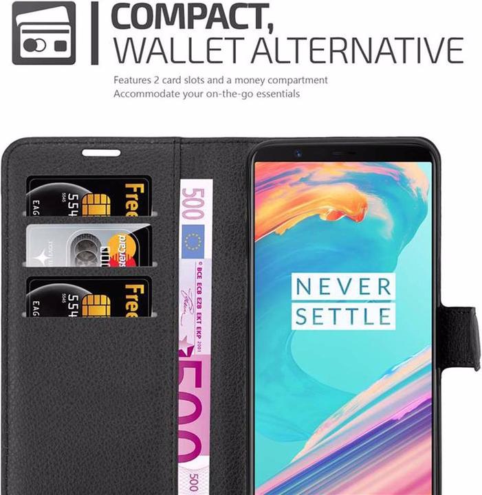 Produktbild Cadorabo Book mit Standfunktion Cover (OnePlus 5T)
