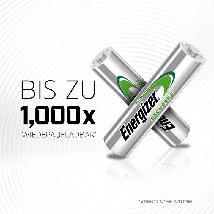 Actual product image Energizer Recharge Universal (4 pcs., AAA, 500 mAh)