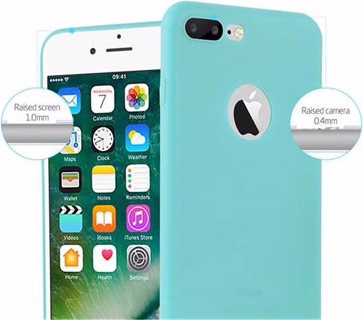 Produktbild Cadorabo TPU Candy Cover (Apple iPhone 7 Plus, Apple iPhone 7s Plus, Apple iPhone 8 Plus)