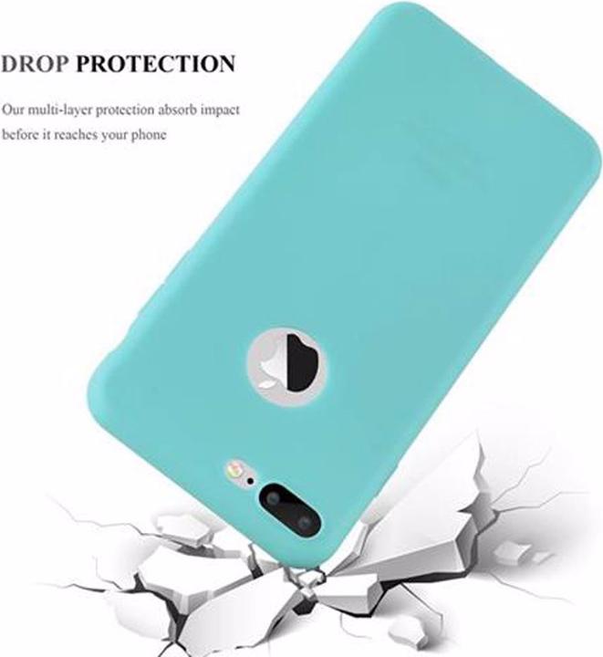 Produktbild Cadorabo TPU Candy Cover (Apple iPhone 7 Plus, Apple iPhone 7s Plus, Apple iPhone 8 Plus)