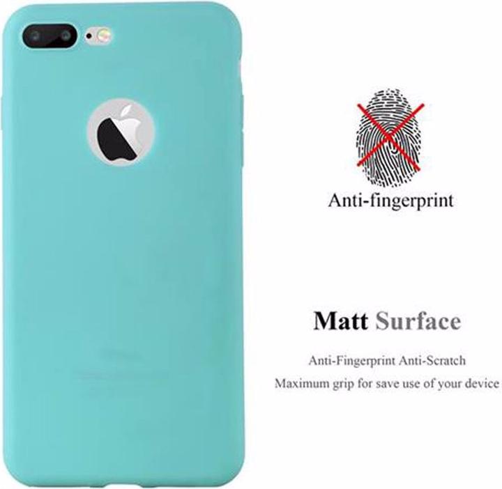 Produktbild Cadorabo TPU Candy Cover (Apple iPhone 7 Plus, Apple iPhone 7s Plus, Apple iPhone 8 Plus)