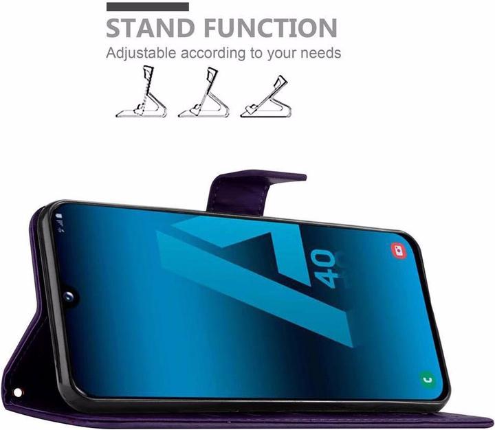 Image du produit Cadorabo Couverture du livre de fleurs (Samsung Galaxy A40)