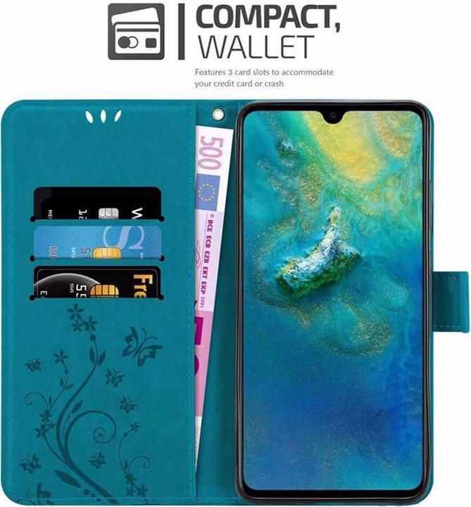 Actual product image Cadorabo Flower Book Cover (Mate 20)
