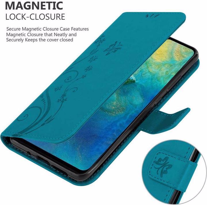 Actual product image Cadorabo Flower Book Cover (Mate 20)