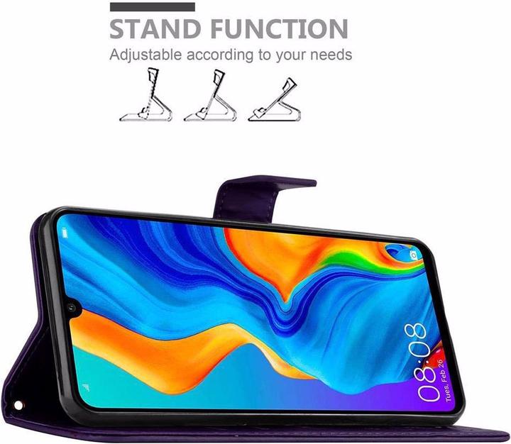 Immagine prodotto Cadorabo Copertina del libro di fiori (Huawei P30 Lite)