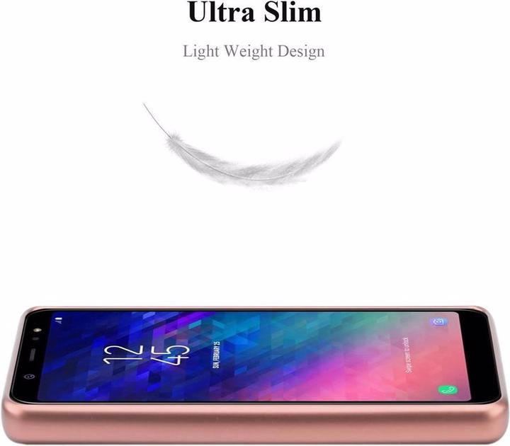 Actual product image Cadorabo TPU Matt Metallic Cover (Samsung Galaxy A6+)