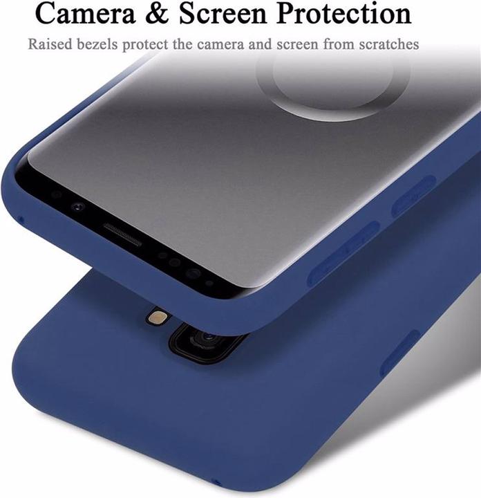 Immagine prodotto Cadorabo Copertura della cassa del silicone liquido TPU (Samsung Galaxy S9+)