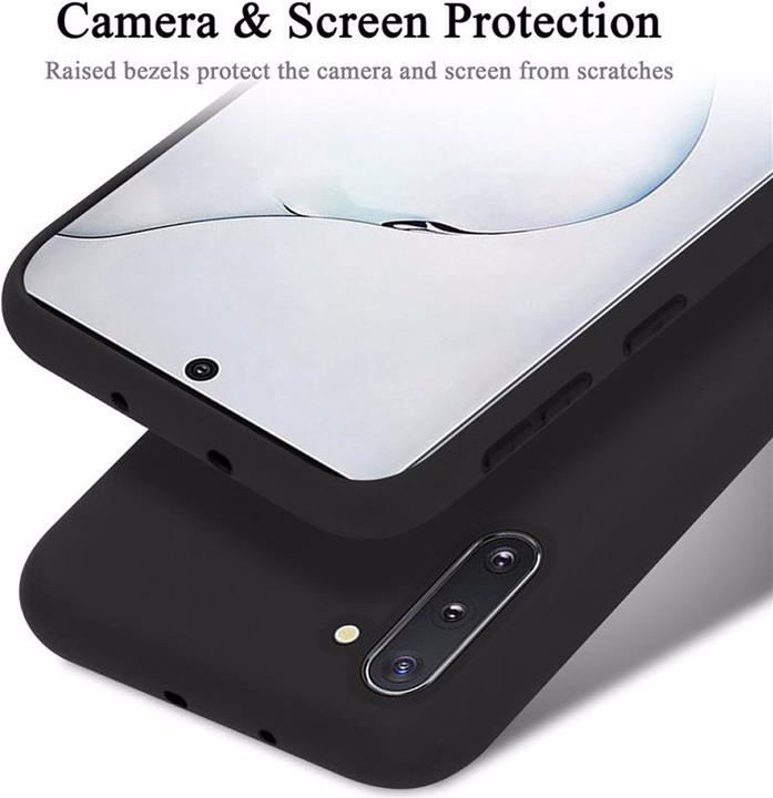 Productafbeelding Cadorabo TPU Liquid Silicone Case Cover (Samsung Galaxy Note 10)