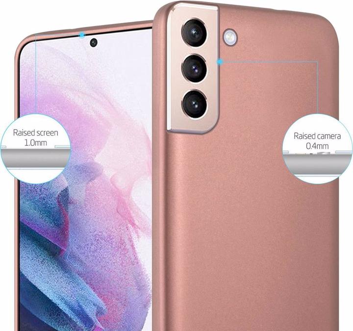 Actual product image Cadorabo TPU Matt Metallic Cover (Samsung Galaxy S21+)