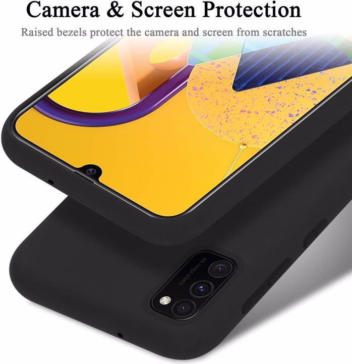 Immagine prodotto Cadorabo Copertura della cassa del silicone liquido TPU (Samsung Galaxy M30s, Samsung Galaxy M21)