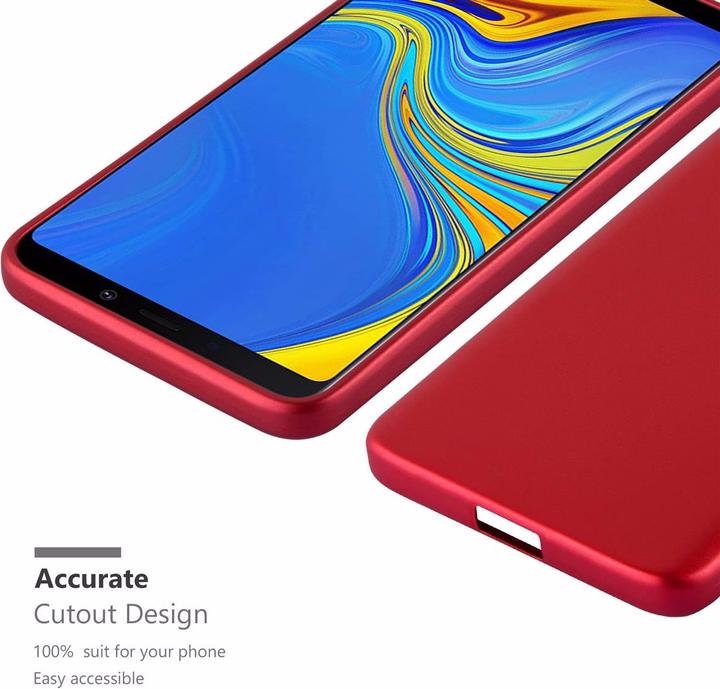 Productafbeelding Cadorabo TPU Matte Metallic hoes (Samsung Galaxy A9 (2018))