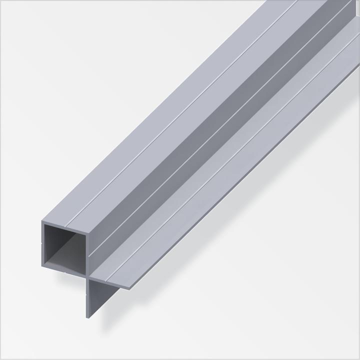 Image du produit Alfer Profilé tubulaire carré en aluminium 1m