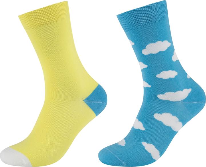 Immagine prodotto Fun Socks Motivo della nuvola (Confezione da 2, 36 - 40)