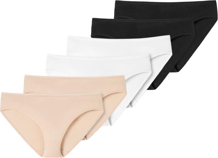 Produktbild Schiesser 6er Pack 95/5 Organic Tai-Slip (42, XL, 6er Pack)