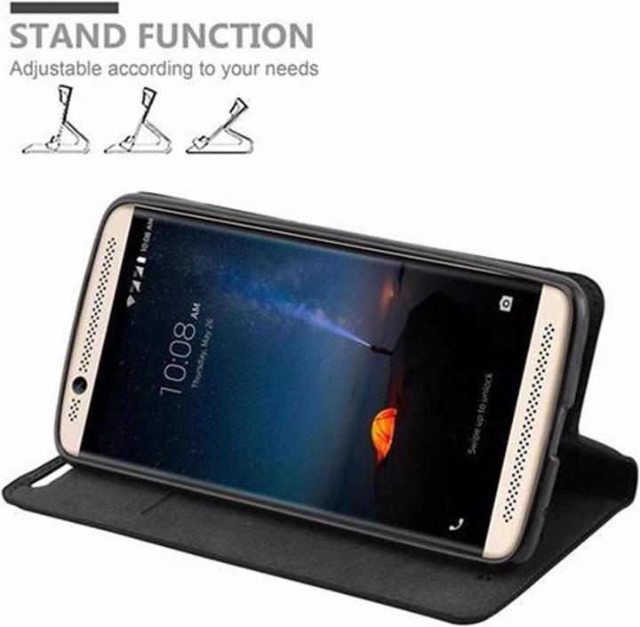 Productafbeelding Cadorabo Boek Onzichtbare Magneethoes (ZTE Axon 7)