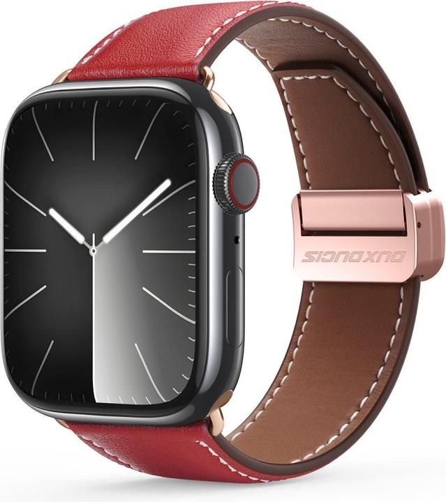 Immagine prodotto Dux Ducis Bracciale YA (42 mm, 44 mm, 45 mm, 49 mm, Vera pelle, Apple Watch Series 3, Apple Watch Serie 4, Apple Watch Serie 5, Apple Watch Serie 6, Apple Watch Series 7, Apple Watch Series 8, Apple Watch Series 9, Apple Watch SE, Apple Watch Ultra, Apple Watch Ultra 2, Apple Watch Series 1, Apple Watch Series 2)