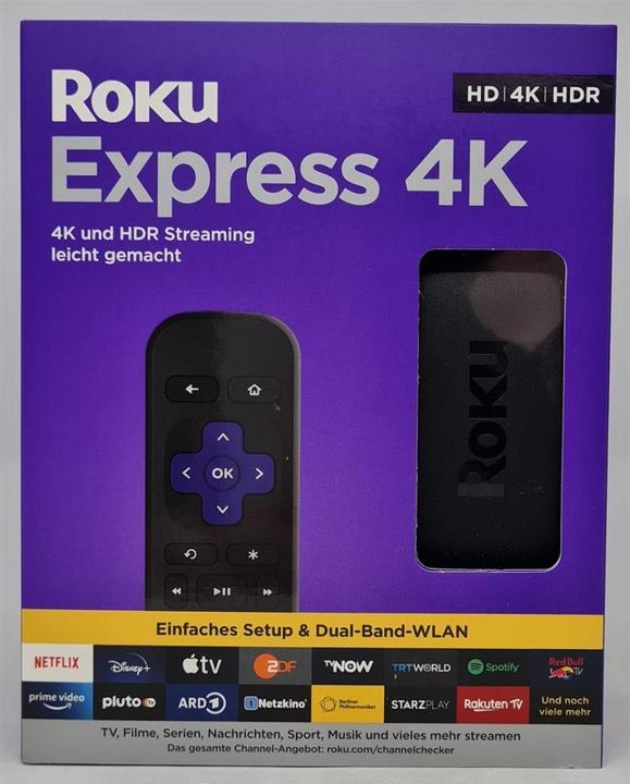 Actual product image Roku Express 4K