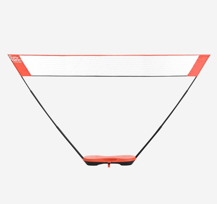Perfly Badmintonnetz - Fun Net 3M rot