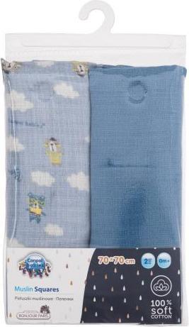 Canpol Bonjour Paris Muslin Squares Diapers (70 cm)