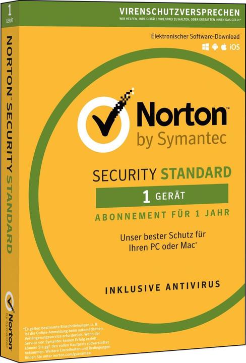 Norton Security Standard 3.0 (1 User, 12 Monate)