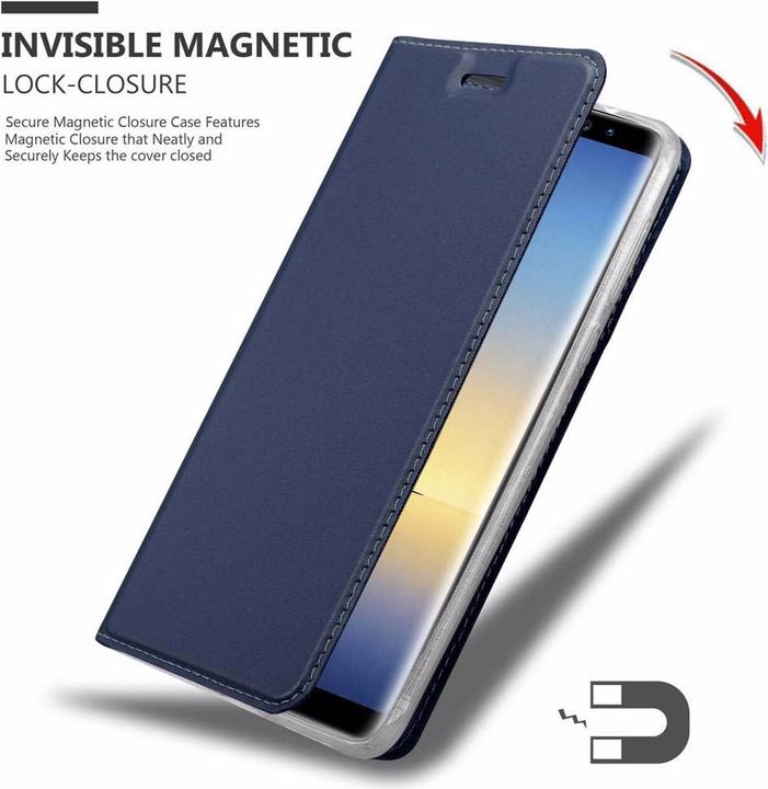 Produktbild Cadorabo Book Classy Style Cover (Samsung Galaxy Note 8)