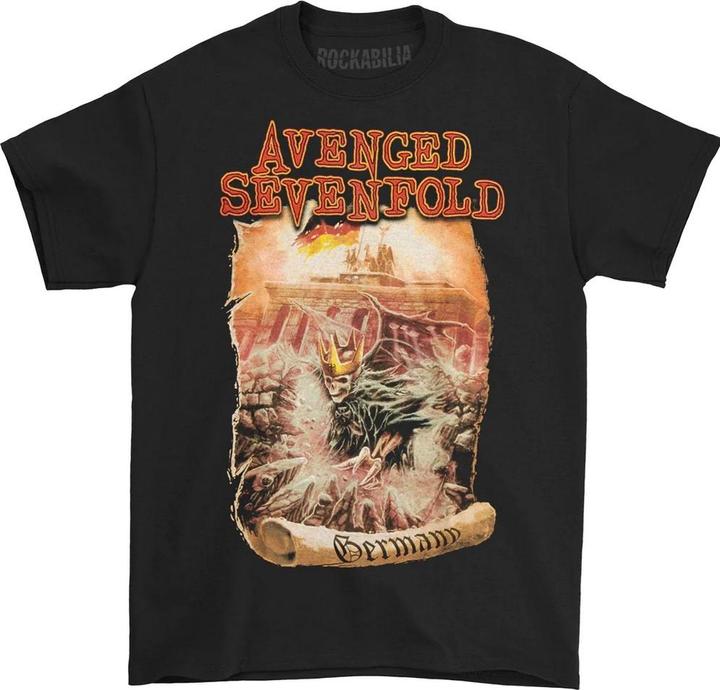 Immagine prodotto Avenged Sevenfold Maglietta unisex adulte Allemagne (XL)