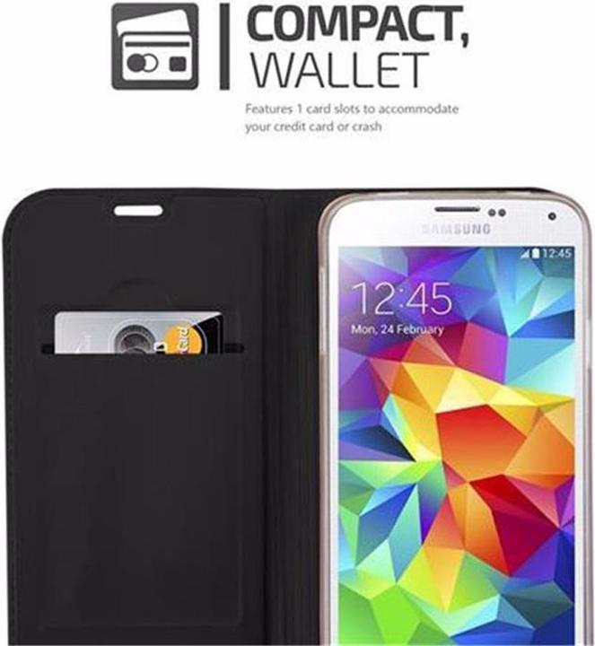 Image du produit Cadorabo Book Classy Style Cover (Samsung Galaxy S5, Samsung Galaxy S5 Neo)
