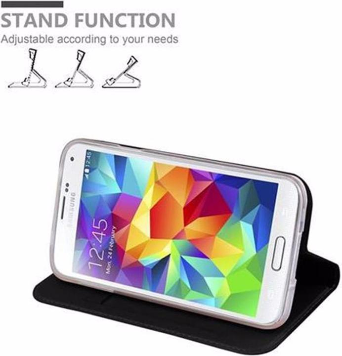 Image du produit Cadorabo Book Classy Style Cover (Samsung Galaxy S5, Samsung Galaxy S5 Neo)