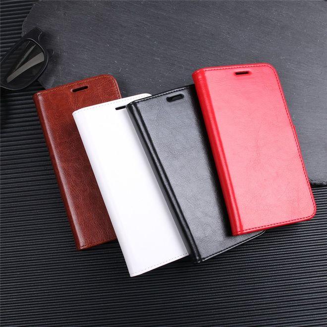 Actual product image Crazy Horse Bookcover (HTC U11)