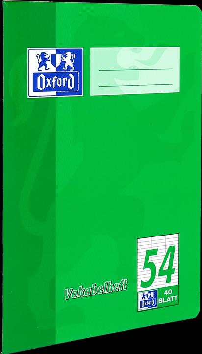 Immagine prodotto Oxford Libro di vocabolario A5, 40 fogli, lin. 54, 90 g/m (A5, Righe, Copertina rigida)