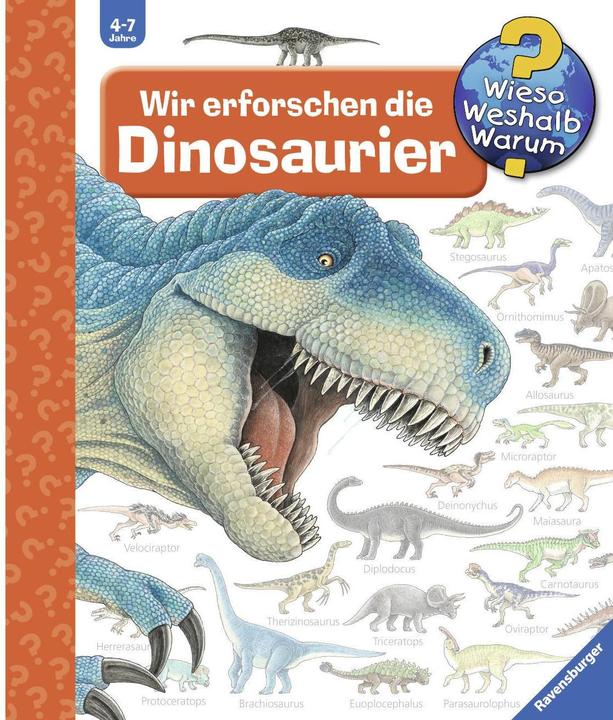 Produktbild Ravensburger Wir erforschen die Dinosaurier (Deutsch, Angela Weinhold, 2011)