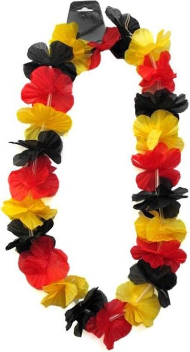 Produktbild Magni Hawaiikette Deutschland m. Pappherz, 3-fach sort.