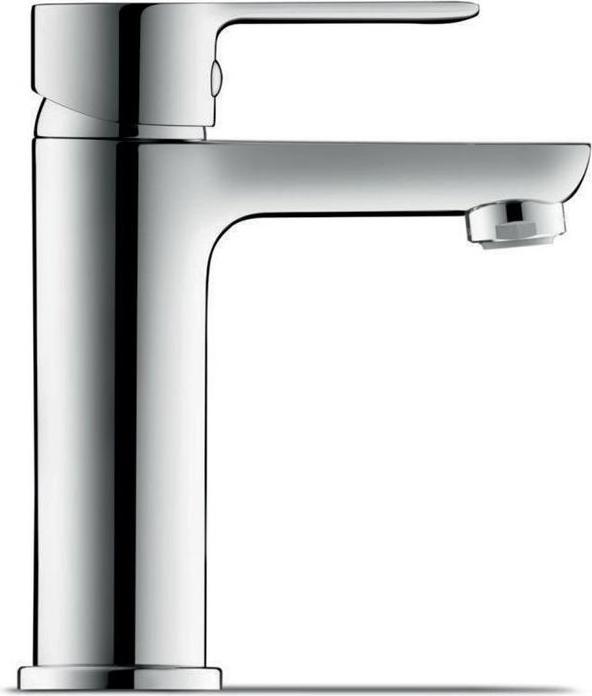 Actual product image Duravit Single lever basin mixer A.1 M without pop-up waste chrome